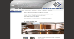 Desktop Screenshot of metallbau-karlshausen.de